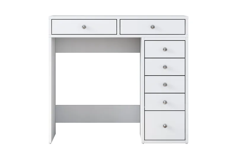 Ramender Sminkbord 90 cm - Vit - Möbler - Bord & matgrupp - Sminkbord & toalettbord