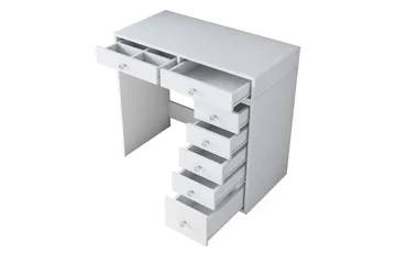 Ramender Sminkbord 90 cm - Vit - Möbler - Bord & matgrupp - Sminkbord & toalettbord