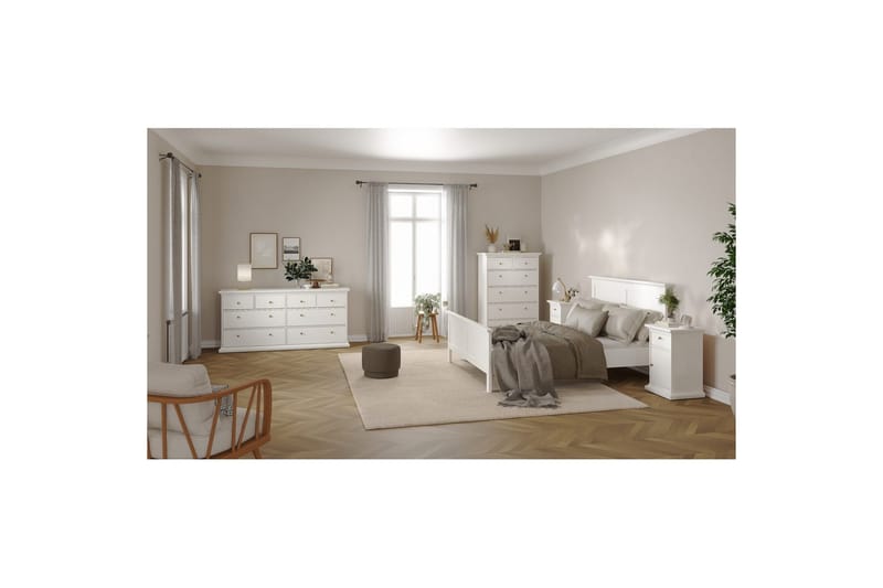 Shoiba Sminkbord 183 cm - Vit - Möbler - Bord & matgrupp - Sminkbord & toalettbord