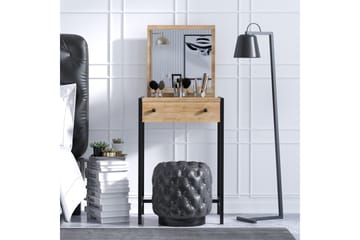 Sminkbord 50x50 cm - Natur/Svart - Möbler - Bord & matgrupp - Sminkbord & toalettbord