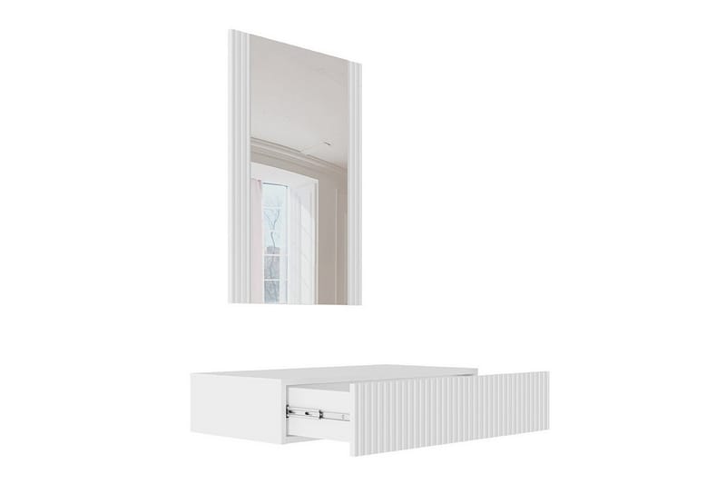 Sminkbord Juniskär 80x42 cm - Svart - Möbler - Bord & matgrupp - Sminkbord & toalettbord - Sminkbord med spegel