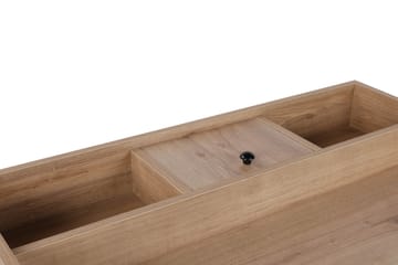 Sminkbord Lossers 100 cm - Valnöt/Svart - Möbler - Bord & matgrupp - Sminkbord & toalettbord