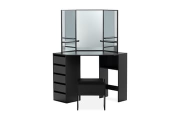Sminkbord Lycke 140 cm - Svart - Möbler - Bord & matgrupp - Sminkbord & toalettbord