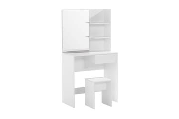 Sminkbord Lycke 75 cm med LED Belysning - Vit - Möbler - Bord & matgrupp - Sminkbord & toalettbord