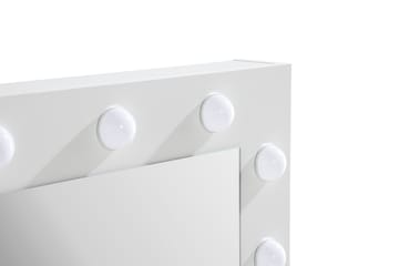 Sminkbord Lycke 94 cm med LED Belysning - Vit - Möbler - Bord & matgrupp - Sminkbord & toalettbord