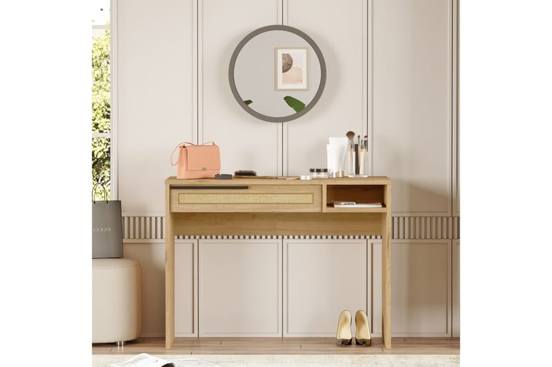 Sminkbord Naho 100 cm - Ek - Möbler - Bord & matgrupp - Sminkbord & toalettbord