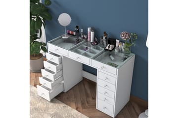 Sminkbord Ramender 120 cm - Glasskiva - Möbler - Bord & matgrupp - Sminkbord & toalettbord