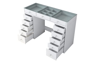 Sminkbord Ramender 120 cm - Glasskiva - Möbler - Bord & matgrupp - Sminkbord & toalettbord