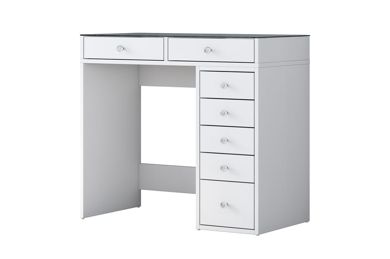 Sminkbord Ramender 90 cm - Glasskiva - Möbler - Bord & matgrupp - Sminkbord & toalettbord