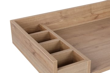 Sminkbord Tibani 100 cm - Valnöt/Svart - Möbler - Bord & matgrupp - Sminkbord & toalettbord