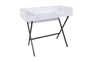 Sminkbord Tibani 100 cm - Vit/Svart - Möbler - Bord & matgrupp - Sminkbord & toalettbord