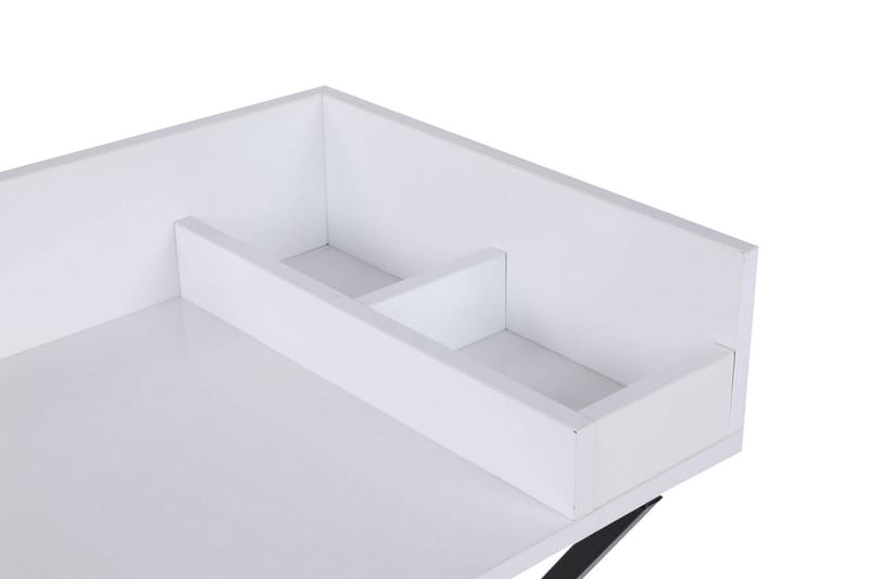 Sminkbord Tibani 100 cm - Vit/Svart - Sminkbord & toalettbord