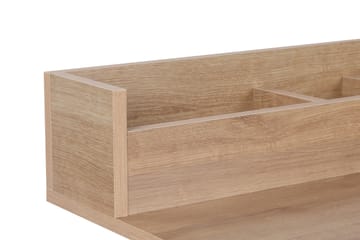 Sminkbord Uitiwa 100 cm - Valnöt/Svart - Möbler - Bord & matgrupp - Sminkbord & toalettbord