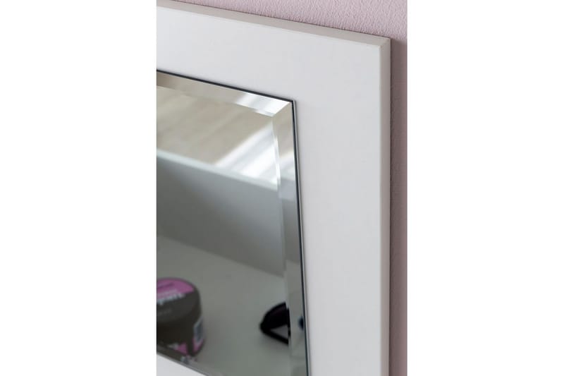 Sminkbord Wohnling Förvaringsutrymme för Osmetic White med spegelpall klassiskt modern - Möbler - Bord & matgrupp - Sminkbord & toalettbord