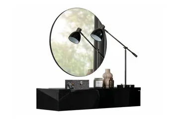 Staffin Sminkbord 100x38 cm - Svart - Möbler - Bord & matgrupp - Sminkbord & toalettbord