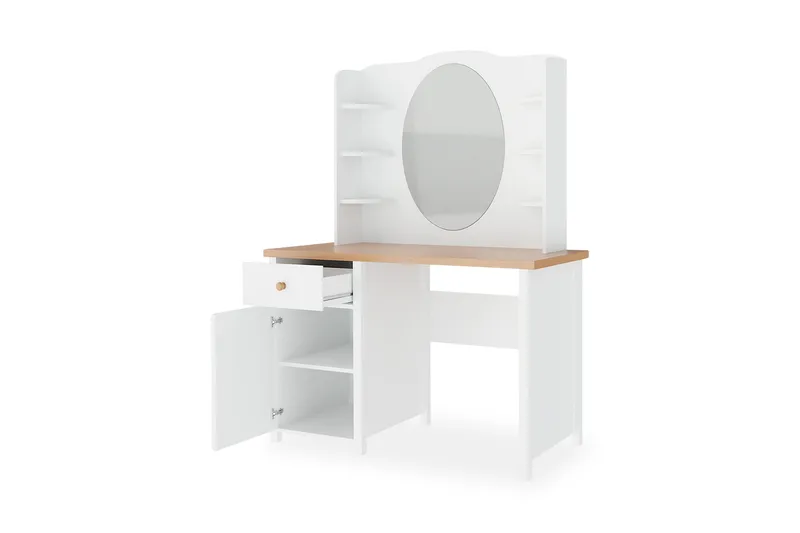 Story Sminkbord - Beige/Vit - Möbler - Bord & matgrupp - Sminkbord & toalettbord