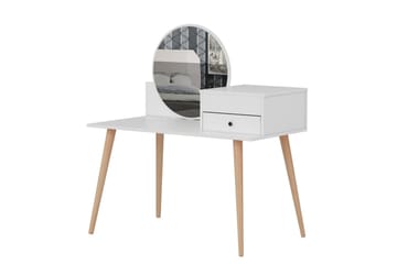 Straat Sminkbord 120x96 cm Vit - Hanah Home - Möbler - Bord & matgrupp - Sminkbord & toalettbord