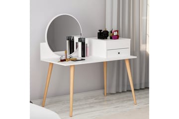 Straat Sminkbord 120x96 cm Vit - Hanah Home - Möbler - Bord & matgrupp - Sminkbord & toalettbord