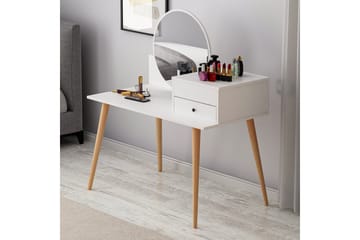 Straat Sminkbord 120x96 cm Vit - Hanah Home - Möbler - Bord & matgrupp - Sminkbord & toalettbord