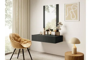 Strontian Sminkbord 80x42 cm Scandinavian Choice Anthracite - Möbler - Bord & matgrupp - Sminkbord & toalettbord