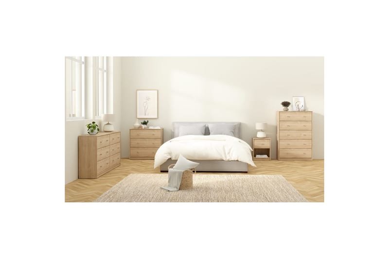 Sundra Sminkbord 143 cm - Brun - Möbler - Bord & matgrupp - Sminkbord & toalettbord