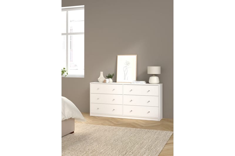 Sundra Sminkbord 143 cm - Vit - Möbler - Bord & matgrupp - Sminkbord & toalettbord