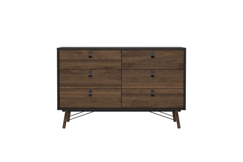 Tadami Sminkbord 150 cm - Svart/Natur - Möbler - Bord & matgrupp - Sminkbord & toalettbord