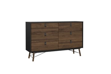 Tadami Sminkbord 150 cm - Svart/Natur - Möbler - Bord & matgrupp - Sminkbord & toalettbord