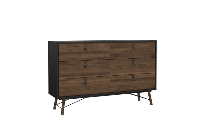 Tadami Sminkbord 150 cm - Svart/Natur - Möbler - Bord & matgrupp - Sminkbord & toalettbord