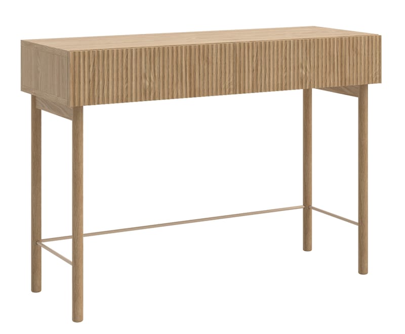 Takayo Sminkbord 110 cm - Ek - Möbler - Bord & matgrupp - Sminkbord & toalettbord