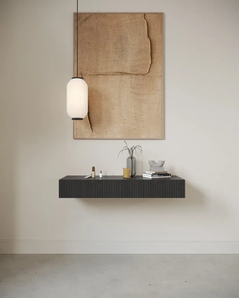 Takayo Sminkbord 110 cm - Svart - Möbler - Bord & matgrupp - Sminkbord & toalettbord