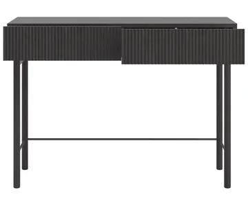 Takayo Sminkbord 110 cm - Svart - Möbler - Bord & matgrupp - Sminkbord & toalettbord