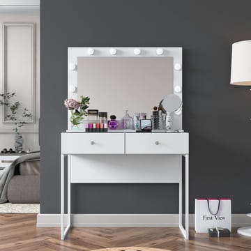 Tavren Sminkbord 90x141,8x40 cm - Vit - Möbler - Bord & matgrupp - Sminkbord & toalettbord