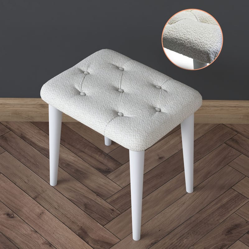 Tavren Sminkbord 90x141,8x40 cm - Vit - Möbler - Bord & matgrupp - Sminkbord & toalettbord