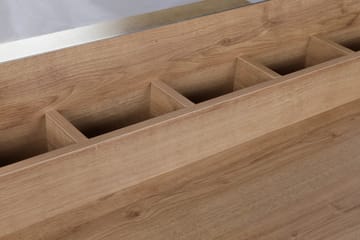 Winkels Sminkbord 100 cm - Natur/Svart - Möbler - Bord & matgrupp - Sminkbord & toalettbord