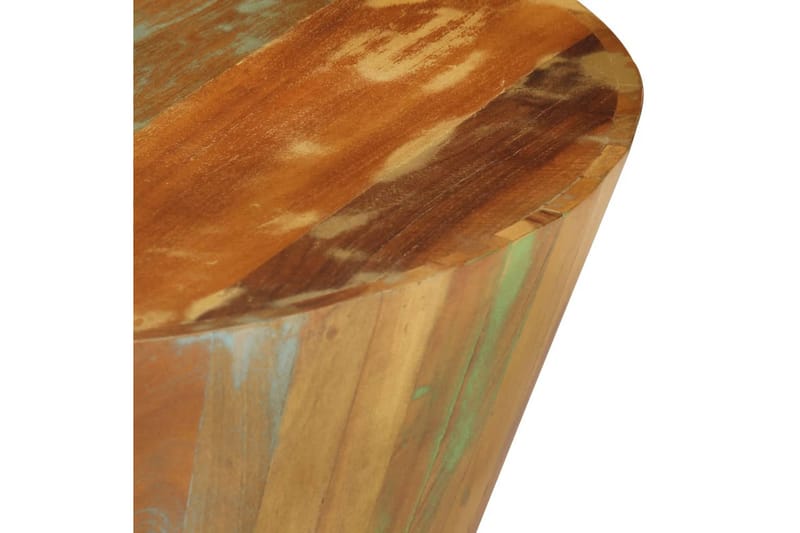 Soffbord Ã˜65x31 cm massivt återvunnet trä - Flerfärgad - Soffbord