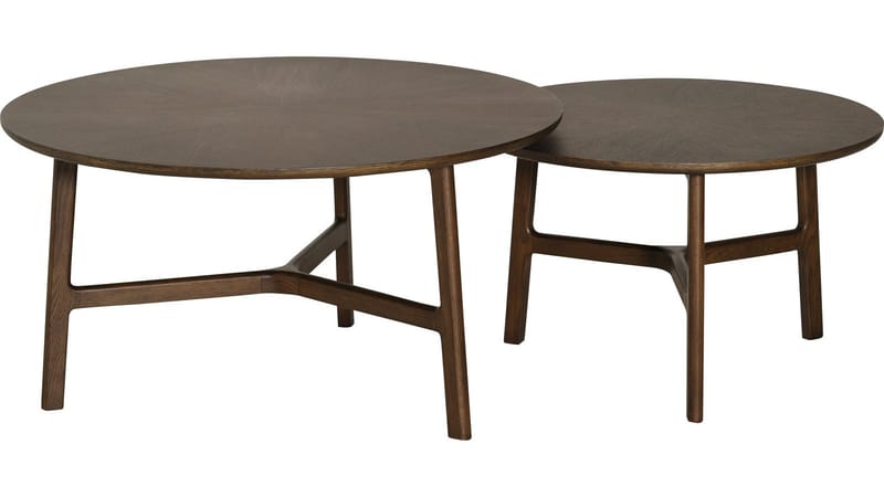 Soffbord Älvros 65 cm - Brunlackad ek - Möbler - Bord & matgrupp - Soffbord