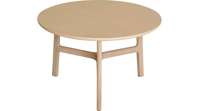 Soffbord Älvros 65 cm - Brunlackad och vitpigmenterad ek - Möbler - Bord & matgrupp - Soffbord