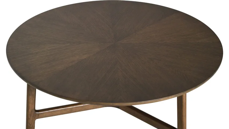 Soffbord Älvros 85 cm - Brunlackad ek - Möbler - Bord & matgrupp - Soffbord