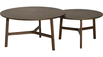 Soffbord Älvros 85 cm - Brunlackad ek - Möbler - Bord & matgrupp - Soffbord