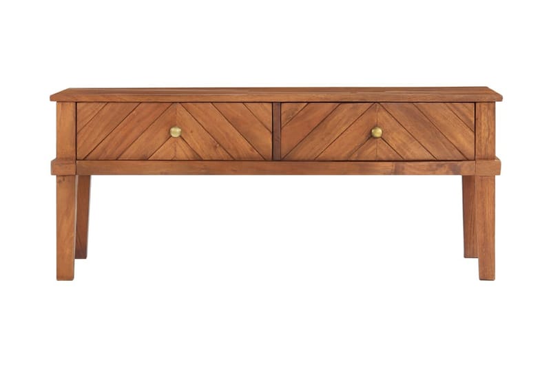 Soffbord 100x50x41 cm massivt akaciaträ - Soffbord