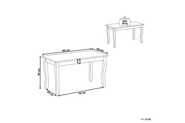 Abinav Soffbord - Vit - Möbler - Bord & matgrupp - Soffbord