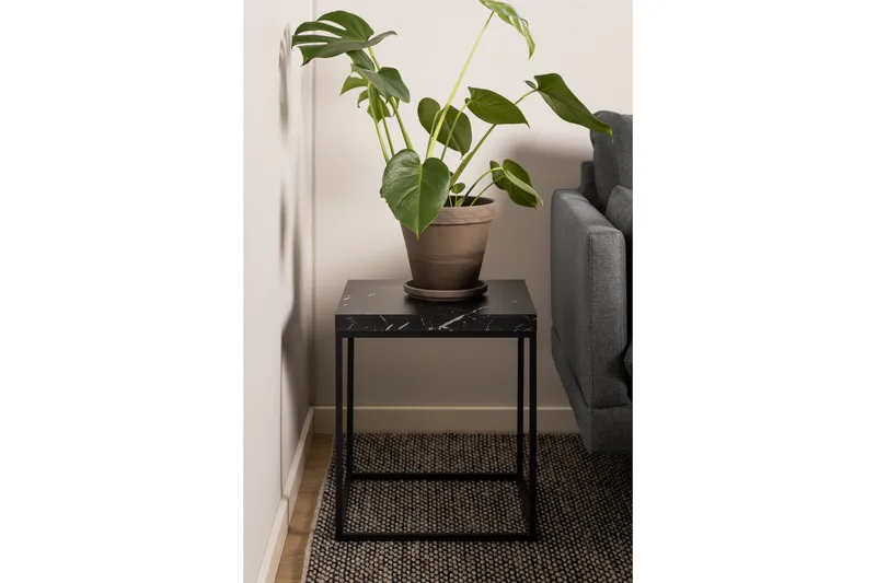 Adisan Soffbord 40x40 cm - Svart - Möbler - Bord & matgrupp - Soffbord