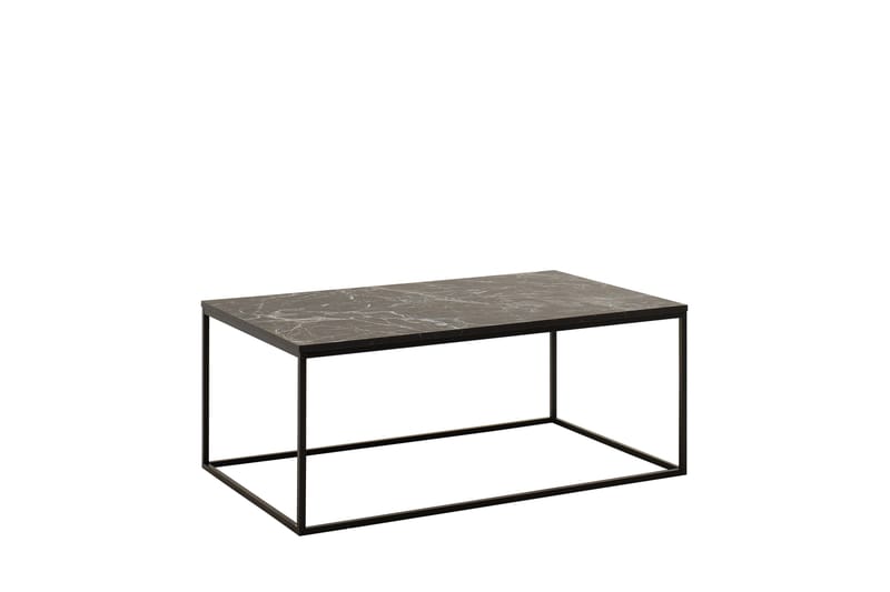 Soffbord Ajmit 100x60 cm Svart - Hanah Home - Möbler - Bord & matgrupp - Soffbord