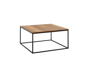 Ajmit Soffbord 80x80 cm Brun - Hanah Home - Möbler - Bord & matgrupp - Soffbord