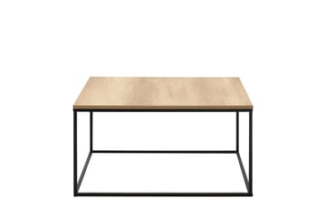Ajmit Soffbord 80x80 cm Brun/Svart - Hanah Home - Möbler - Bord & matgrupp - Soffbord