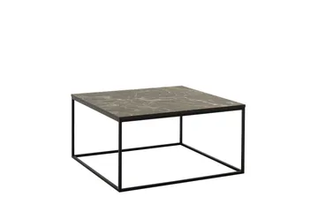 Ajmit Soffbord 80x80 cm Svart - Hanah Home - Möbler - Bord & matgrupp - Soffbord