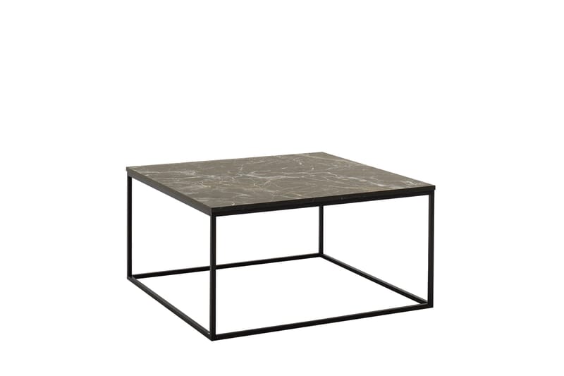 Ajmit Soffbord 80x80 cm Svart - Hanah Home - Möbler - Bord & matgrupp - Soffbord