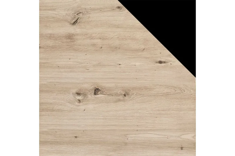 Aldbrough Soffbord 90 cm med Förvaring Hylla + Låda - Trä/Svart - Möbler - Bord & matgrupp - Soffbord