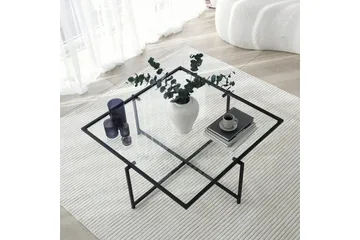 Alskaliden Soffbord 85x35x85 cm - Svart - Möbler - Bord & matgrupp - Soffbord